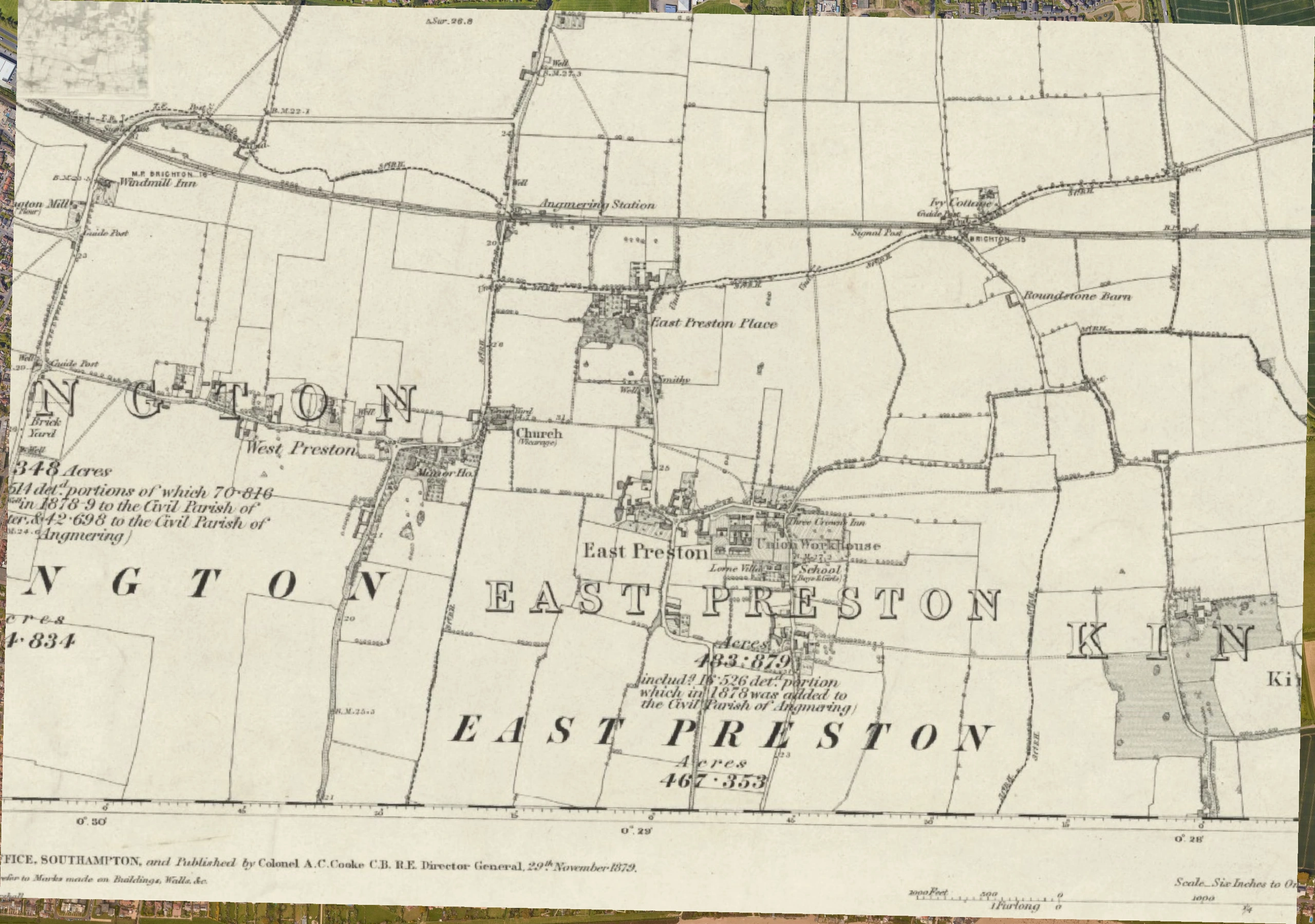 Historical view of East Preston.