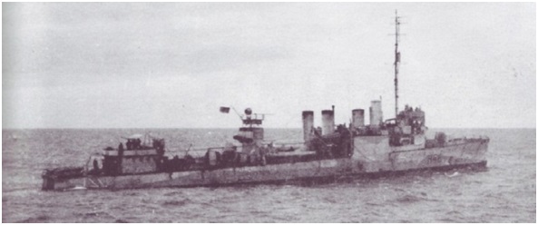 Photograph associated with HMS Belmont (H46)