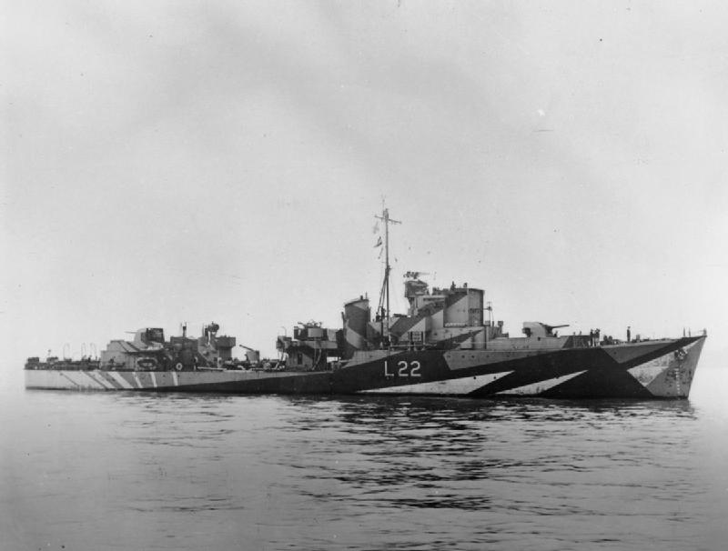Photograph associated with HMS Aldenham (L22)