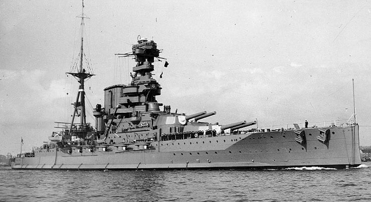 Photograph associated with HMS Barham (04)
