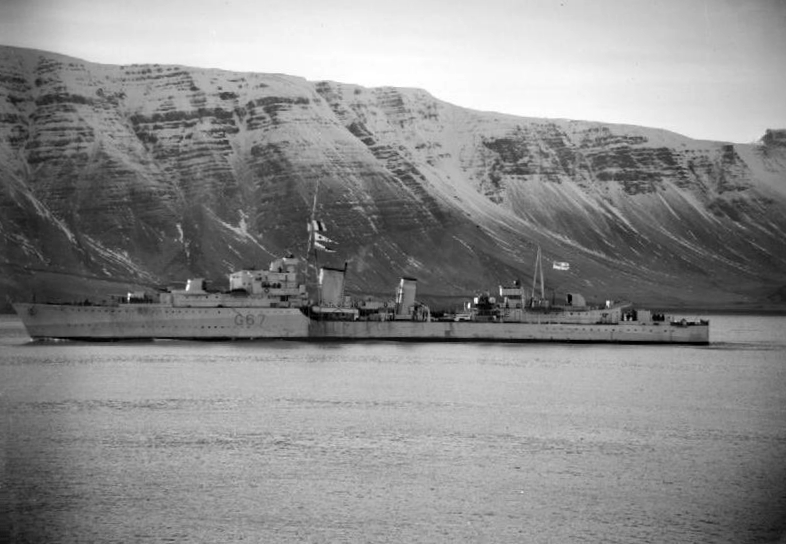 Photograph associated with HMS Bedouin (F67)
