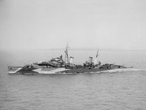 Photograph associated with HMS Charybdis (88)