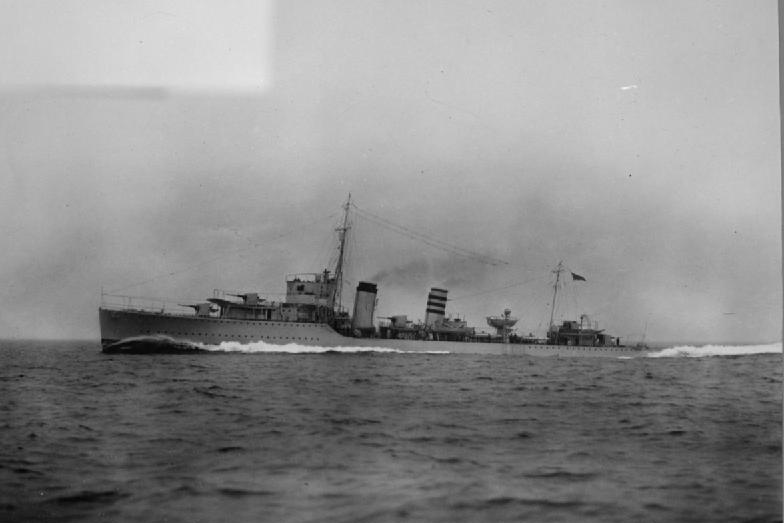Photograph associated with HMS Codrington (D65)