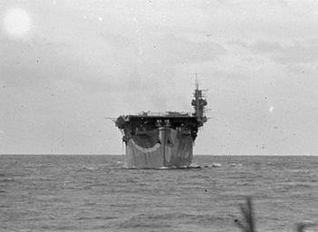 Photograph associated with HMS Dasher (D37)