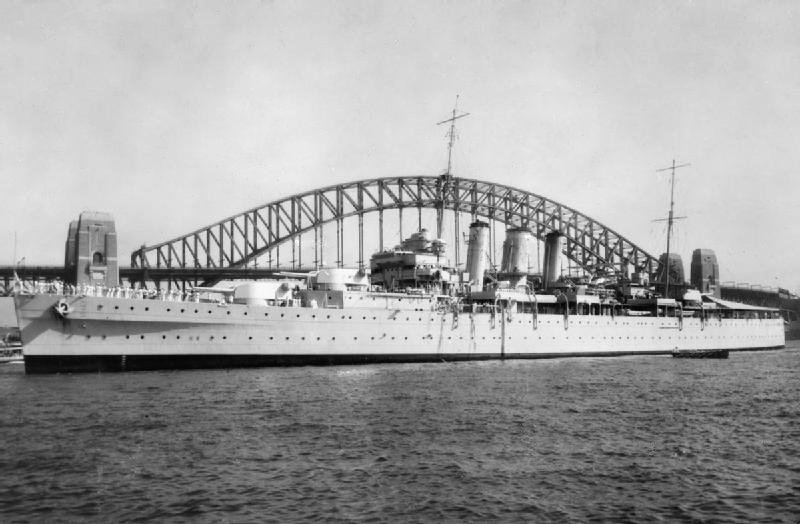 Photograph associated with HMS Dorsetshire (40)