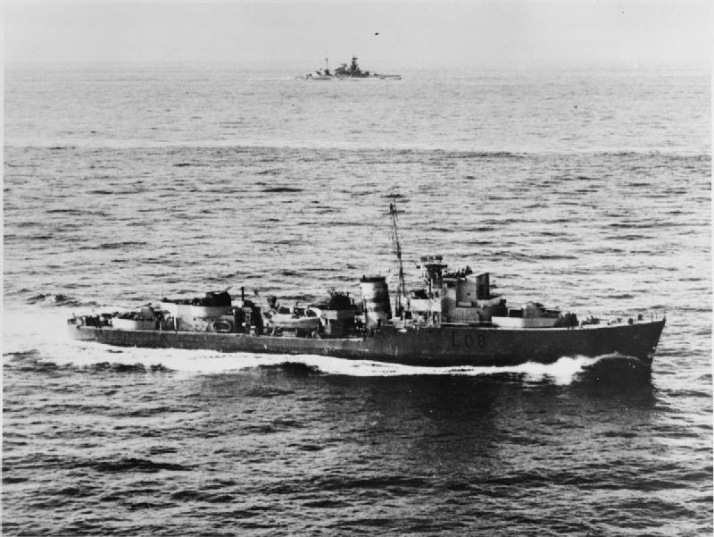 Photograph associated with HMS Exmoor (L61)