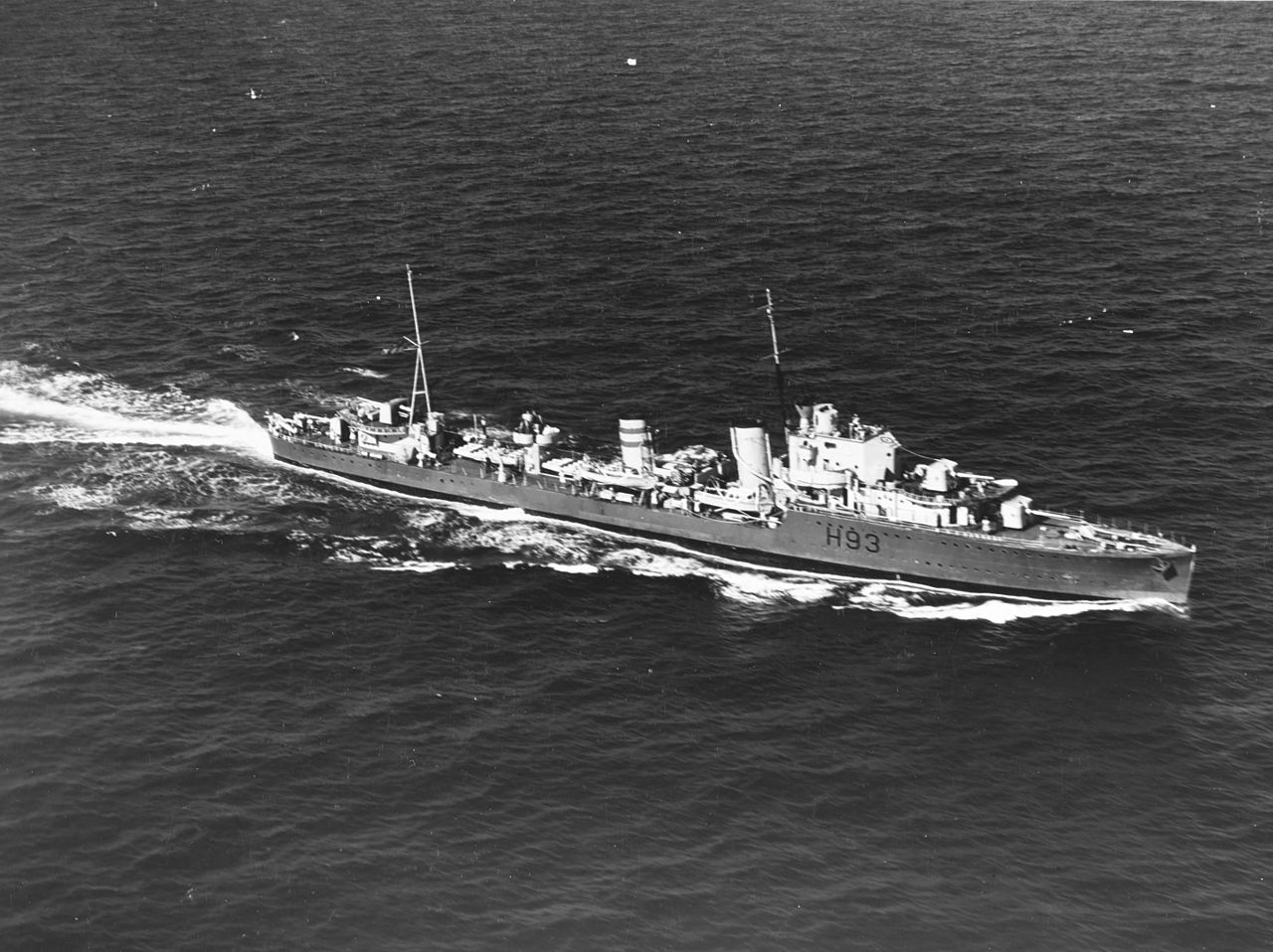 Photograph associated with HMS Hereward (H93)