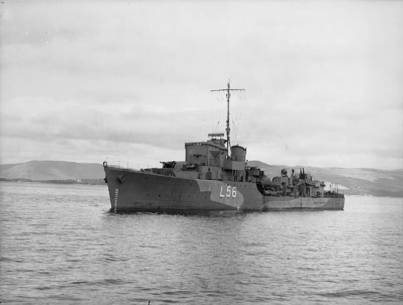 Photograph associated with HMS Holcombe (L56)