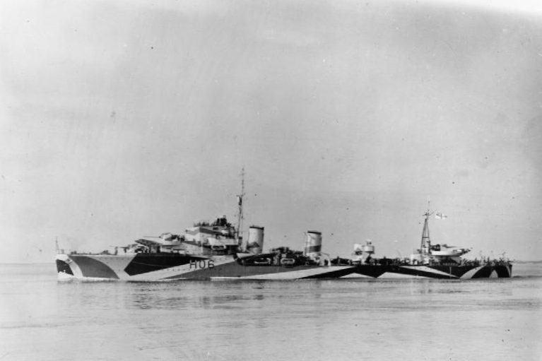 Photograph associated with HMS Hurricane (H06)