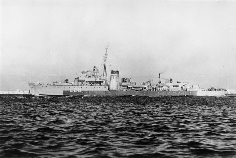 Photograph associated with HMS Hurworth (L28)