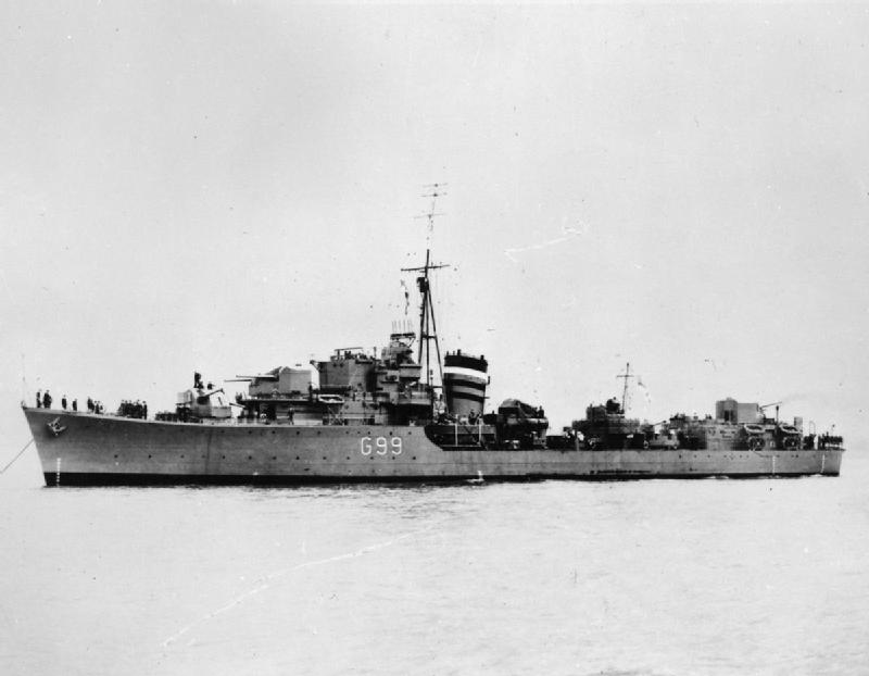 Photograph associated with HMS Laforey (G99)