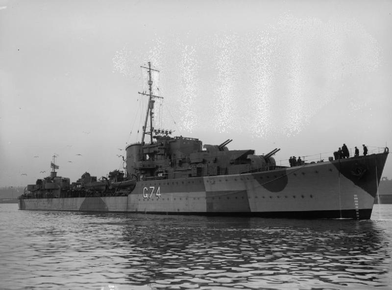 Photograph associated with HMS Legion (G74)