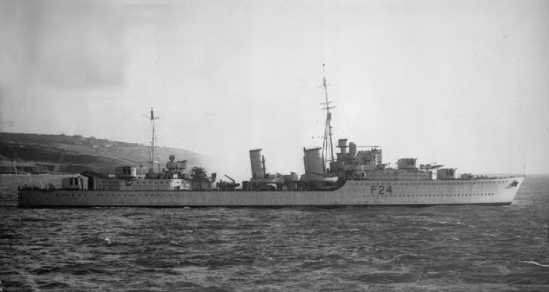 Photograph associated with HMS Maori (F24)