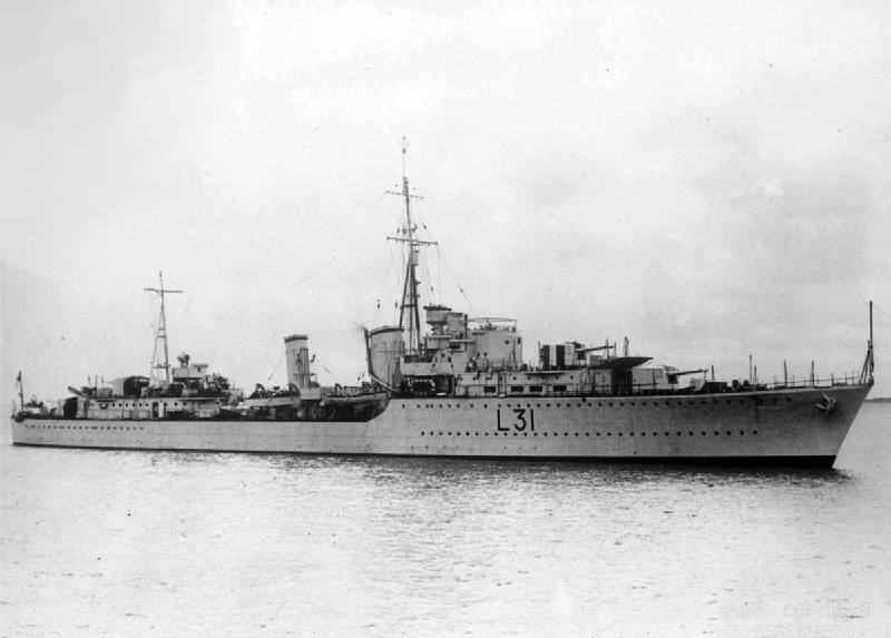 Photograph associated with HMS Mohawk (F31)