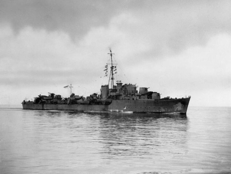 Photograph associated with HMS Panther (G41)