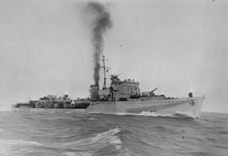 Photograph associated with HMS Quorn (L66)