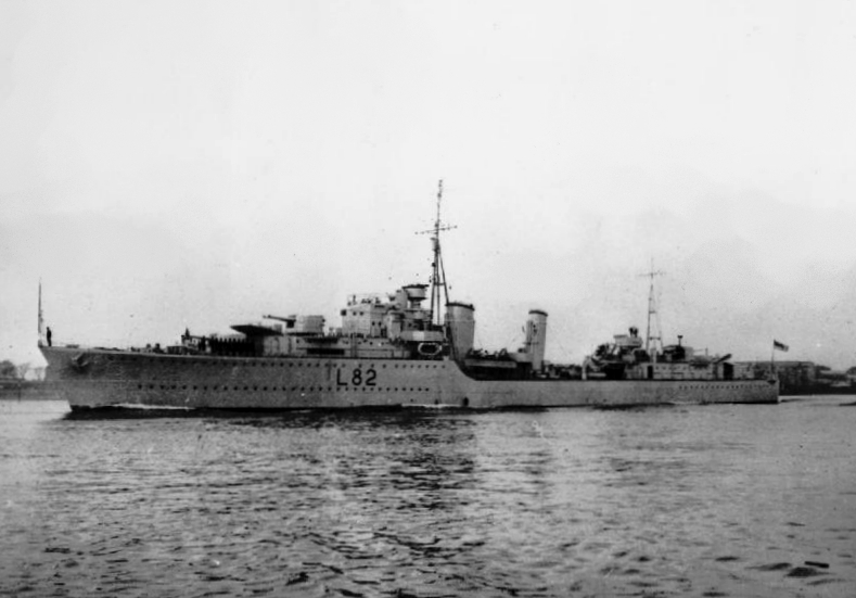 Photograph associated with HMS Sikh (F82)