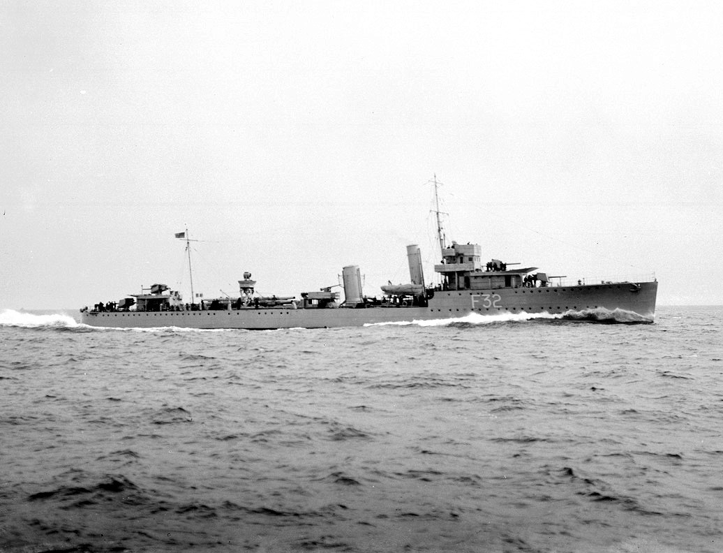 Photograph associated with HMS Wessex (D43)