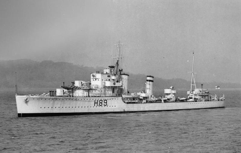Photograph associated with HMS Grafton (H89)
