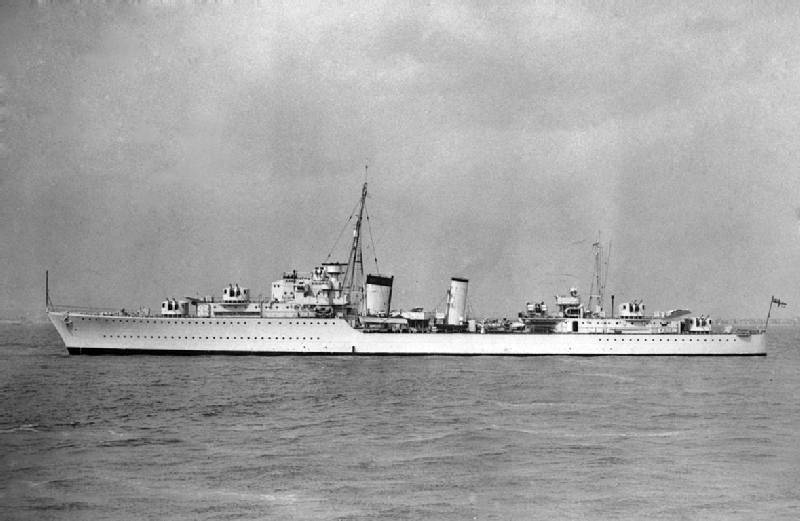 Photograph associated with HMS Afridi (F07)