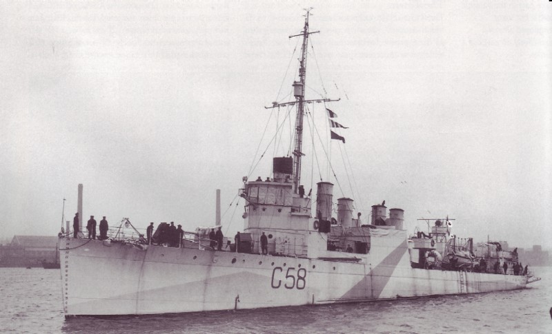 Photograph associated with HMS Rockingham (G58)