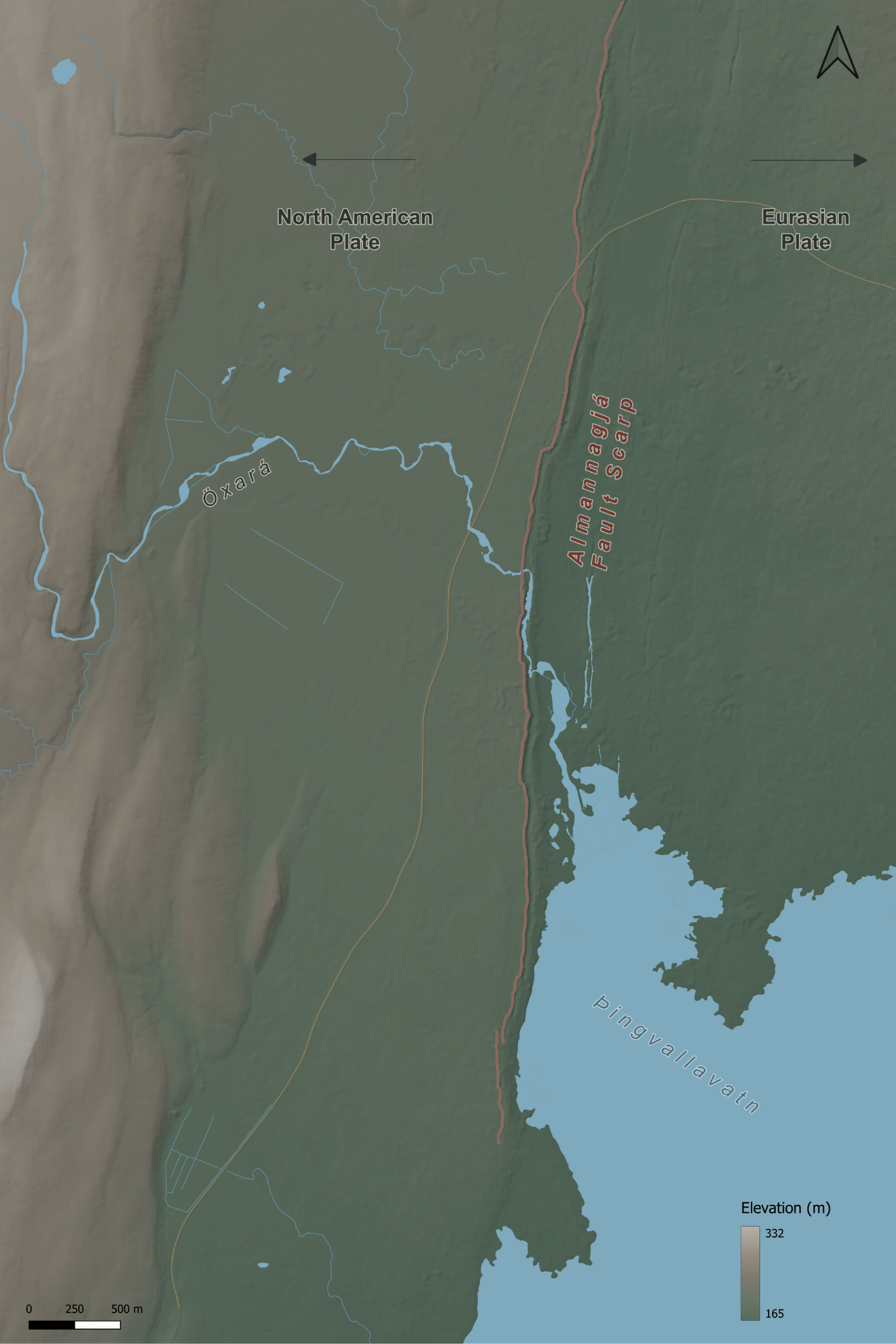Þingvellir project workflow illustration 1